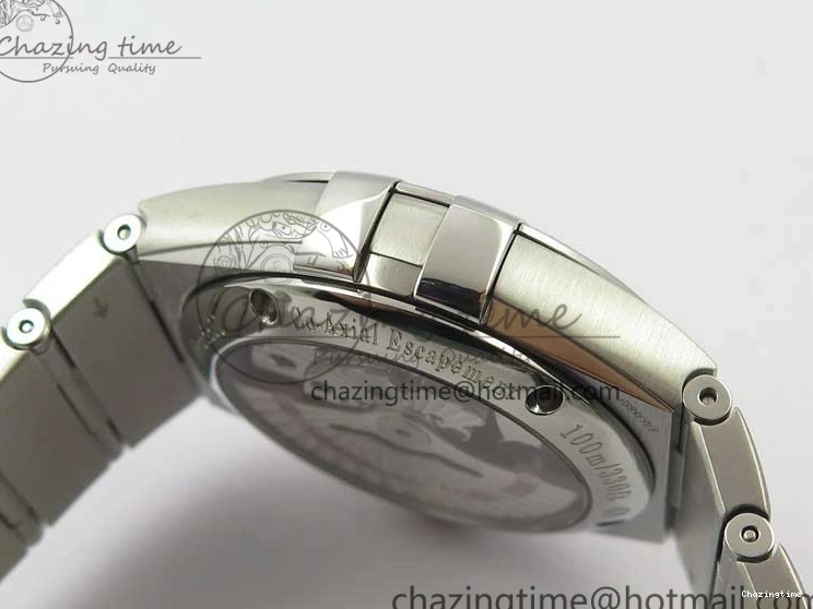 0323 SunProtective Constellation 38mm SS VSF 1:1 Best Edition Blue Textured Dial on SS Bracelet A8500 Super Clone 7917